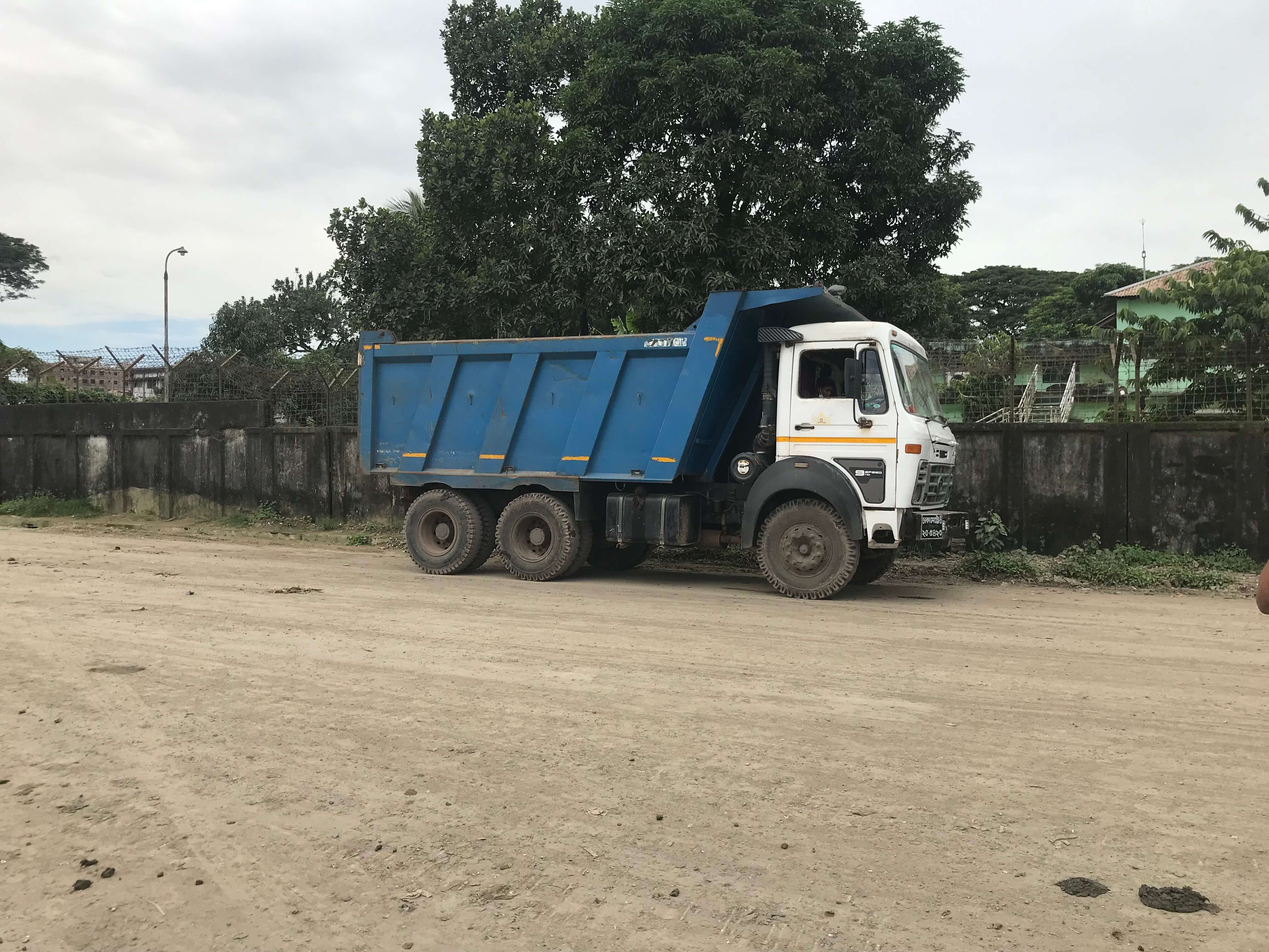 Tata dump truck